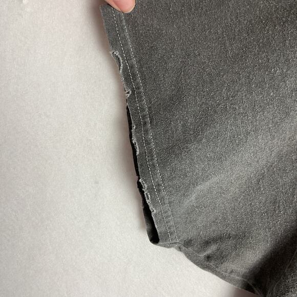 Urban Outfitters Oversized Distressed Tee Feed Your Curiosity Small Medium Grey - Picture 6 of 12